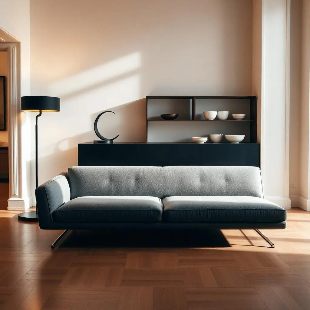 Ufficio dello studio con arredi di design contemporaneo e luce naturale